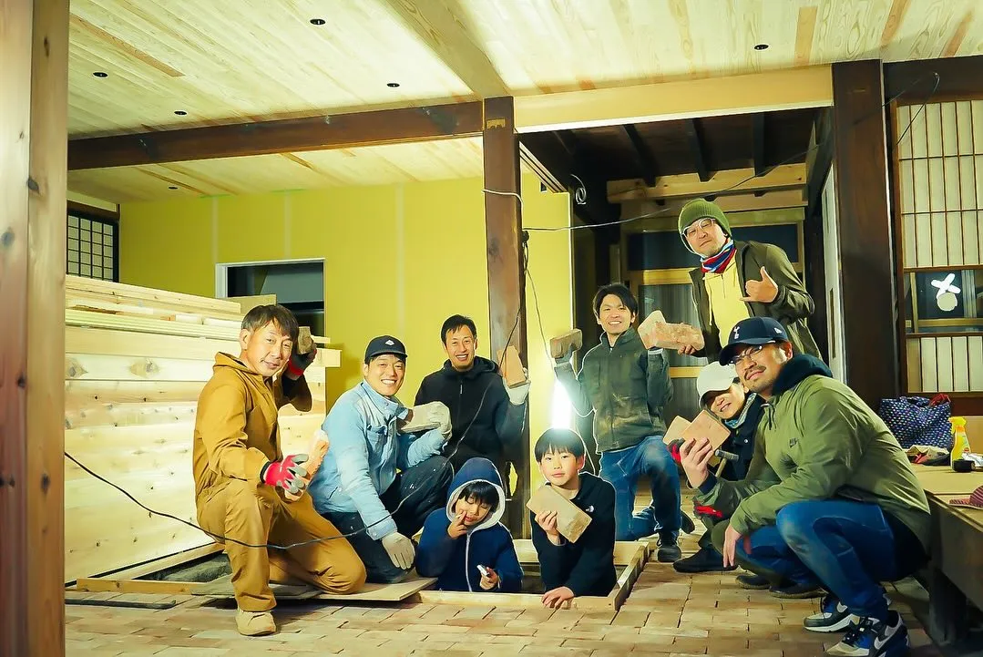 レンガワークショップ終わりました！！